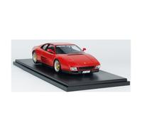 YLQERZ 1:18 Scale Ferrari 348 Modified Edition Resin Adult Car Model Collector's Piece Red For Vehicles Fans