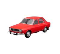 YLQERZ 1 24 Scale For Dacia 1300 1970 Car Die-cast Alloy Static Mode Collection Souvenirs Red For Vehicles Fans