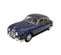 YLQERZ 1/24 Scale For JAGUAR MARK 2 Die-Cast Car Model Blue Vehicle For Adult Home Decor For Vehicles Fans