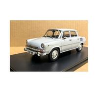 YLQERZ 1:24 Scale For SKODA 1000 MB Die-Cast Model Collector's Edition For Adult Car Enthusiasts White For Vehicles Fans