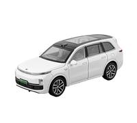 YLQERZ 1:32 For Ideal L9 SUV Alloy Model New Energy Vehicle Model Die-cast Model Kit Collection For Vehicles Fans(White)