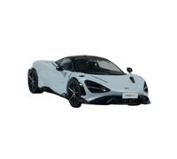 YLQERZ 1:43 For McLaren 765 LT Gray 2020 Alloy Car Model Adult Collectible Display Mini Replica Toys For Vehicles Fans