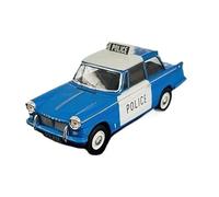 YLQERZ 1/43 For Triumph Herald Saloon 1962 Police Car Alloy Car Model Hobby Collection Toy Static Display For Vehicles Fans