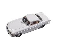 YLQERZ 1/43 For VOLVO P1800 Collectible Die-Cast Model Car Green Miniature Ornament Series Decorative For Vehicles Fans(White)