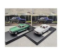 YLQERZ 1/43 For VOLVO P1800 Collectible Die-Cast Model Car Green Miniature Ornament Series Decorative For Vehicles Fans(Two-piece set)