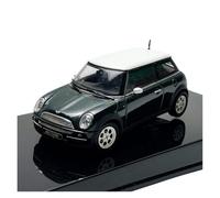 YLQERZ 1/43 Scale For COOPER Mini Green Die-Cast Car Model - Small-Scale Miniature Scene Decorative Item For Vehicles Fans