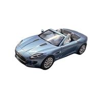 YLQERZ 1/43 Scale For Jaguar F-TYPE S Supercar Convertible Metallic Blue Die-Cast Collectible Model Car For Vehicles Fans