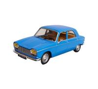 YLQERZ 1/43 Scale For PEUGEOT 204 1975 Die-Cast Car Model Classic Static Display For Adults For Vehicles Fans