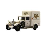 YLQERZ 1:43 Scale For Rolls-Royce Twenty Park Ward Van Model Static Metal Casting Display Piece For Vehicles Fans