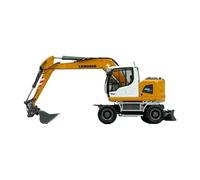 YLQERZ 1:50 For A918 Excavator Alloy Engineering Vehicle Model Die-cast Display Metal Decoration For Vehicles Fans