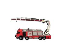 YLQERZ 1:50 For JY200 Heavy-duty Emergency Rescue Fire Truck Alloy Trailer Engineering Model Souvenirs For Vehicles Fans
