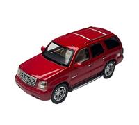 YLQERZ 1:64 Scale For 2005 Escalade SUV Die-Cast Display Car Model For Adults Collectible For Vehicles Fans(Red)
