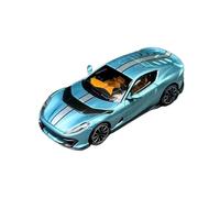 YLQERZ 1:64 Scale For Ferrari 812C Alloy Car Model Static Metal Display Piece Collectible For Adults For Vehicles Fans(Blue)
