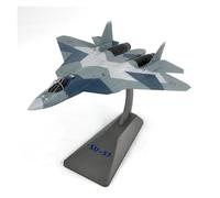 YLQERZ 1:72 For AF1 Russian Air Force SU-57 Stealth Fighter T50 Cutting Cracks Painting Aircraft Model For Collection And Display