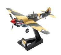 YLQERZ 1:72 Scale For Air Force P-40E Tomahawk Aircraft Model Static Decoration Souvenir For Collection And Display