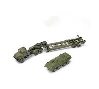 YLQERZ 1:72 Scale For KRAZ 260 Trailer BTR 4D Model Aging Static Tank Vehicle Model Toy Car Collection Hobby For Vehicles Fans