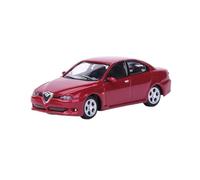YLQERZ 1/87 Scale For Alfa Romeo 156 GTA 2002 Red Car Model Classic Vehicle Garage Display For Vehicles Fans