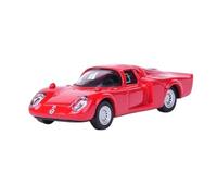 YLQERZ 1/87 Scale For Alfa Romeo 33.2 Daytona 1968 Concept Car Model Miniature Collector's Edition For Vehicles Fans