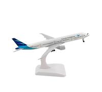 YLQERZ 20cm For Garuda Indonesia Boeing 777 With Landing Gear B777 Alloy Airplane Model Toy For Collection For Collection And Display