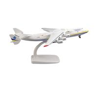 YLQERZ 20cm For Transport Aircraft Antonov An-225 Model With Wheel AN225 Plane Office Desk Decoration For Collection And Display