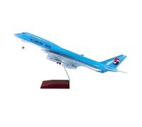 YLQERZ 47cm For Korean 747 Model Airplane Large Diecast Kits With Stand Toy Display Collectible For Enthusiast For Collection And Display(NO LED)