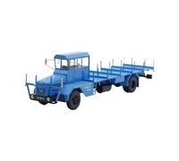 YLQERZ BIUE 1:43 For GLM Porte-fer Building Materials Transport Vehicle Diecast Alloy Car Static Model For Vehicles Fans