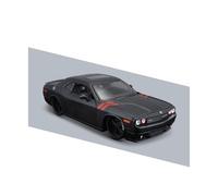 YLQERZ Black 1:24 For Dodge Challenger SRT Showcase Place Alloy Car Model Adult Toys For Vehicles Fans