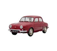 YLQERZ Die-cast 1/24 Scale For Dauphine 1961 Car Alloy Static Mode Collection Souvenirs Red For Vehicles Fans