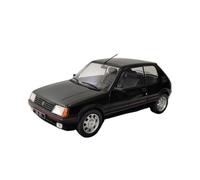 YLQERZ Die-cast 1:24 Scale For Peugeot 205 Gti Alloy Static Car Model Collection Display Black For Vehicles Fans