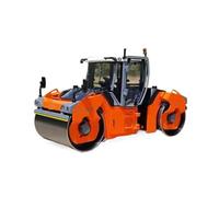 YLQERZ Die-cast 1:35 For HAMM 148iVV Double Steel Wheel Roller Alloy Engineering Machinery Model For Vehicles Fans