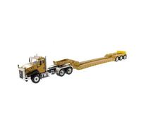 YLQERZ Die-cast 1:50 Scale For CT660 Flatbed 3-axle Trailer Tractor Alloy Engineering Vehicle Model For Vehicles Fans