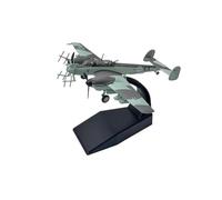YLQERZ Die-cast Metal Aircraft 1 100 Scale For WWII German Messerschmidt BF110 Fighter Plane Diecast Metal Airplane Aircraft Model For Collection And Display