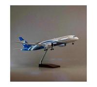 YLQERZ Die-cast Metal Aircraft 1/130 47CM For B787 Aircraft Oman Airline W Light And Wheel Diecast Resin Plane Model Toy For Collection And Display(With light)