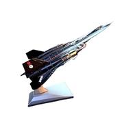 YLQERZ Die-cast Metal Aircraft 1/144 For Blackbird SR-71 Reconnaissance Aircraft Model Static Metal Die Cast Model For Collection And Display