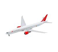 YLQERZ Die-cast Metal Aircraft 1:400 Scale For Air Flight 777-300ER VP-BGK Avion Metal Aviacion Miniature Airplane Model Toys For Collection And Display