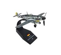 YLQERZ Die-cast Metal Aircraft 1/72 For German BF-109 Fighter Model Diecast Military Display Model Aircraft Collection For Collection And Display