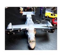 YLQERZ Die-cast Metal Aircraft 1:72 For V-22 Osprey Tilt-rotor Aircraft Finished Metal Model Helicopter Decoration Wing Can Be Folded For Collection And Display