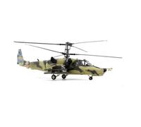 YLQERZ Die-cast Metal Aircraft 1/72 Scale For Russian Land Aviation Ka50 Black Shark Gunship Ka-50 Aircraft Model Toy Collection For Collection And Display