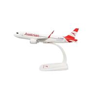 YLQERZ Die-cast Metal Aircraft For A320 Neo Austrian Airlines 1/200 Scale A320 ABS Assembly Airplane Model Toy Collection Display For Collection And Display
