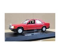 YLQERZ Diecast 1:24 Scale For Mercedes Benz 190e Alloy Car Model Collection Home Decoration Ornaments For Vehicles Fans(Red)