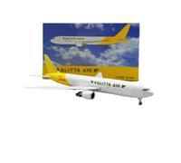 YLQERZ Diecast 1:400 For PH04373 DHL Kalitta B767-300ER N760CK Aircraft Alloy Souvenir Collection Toy For Collection And Display
