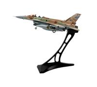 YLQERZ For F16 1:72 Scale Is F-16I Fighter Model Diecast Alloy Plane Aircraft Toy Static For Fans Collect For Collection And Display(With stand)