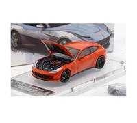 YLQERZ For Ferrari GTC4 Lusso Shooting Brake PK 1:64 Scale Die-Cast Model With Removable Roof Red For Vehicles Fans(Orange)