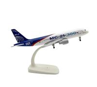 YLQERZ For Russian MC-21 Die-Cast 20CM Metal Model Plane Toys Souvenir With Ornaments For Collection And Display