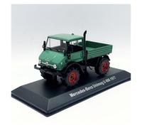 YLQERZ Green 1/43 For Mercedes-Benz Unimog U406 Alloy Car Model For Home And Office Display For Vehicles Fans