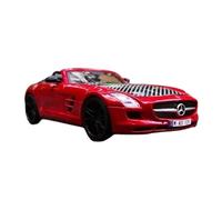 YLQERZ Grey 1:24 For Mercedes AMG GT Modified Sports Car Alloy Car Model Ornament Toy Red For Vehicles Fans(Red)