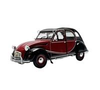 YLQERZ Red 1/18 For CITROEN 2CV6 Alloy Model For Car Enthusiasts And Collectors To Show Their Hobbies For Vehicles Fans