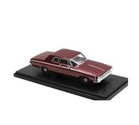 YLQERZ Resin 1/43 Scale Model Car For Dodge 330 Sedan 1964 Vintage Car Display Miniature Collectible For Vehicles Fans