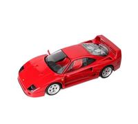 YLQERZ Scale Die-Cast Metal 1/12 For Ferrari F40 1987 Red Scale Alloy Classic Car Model Souvenir Sedan Decoration Collectible For Vehicles Fans