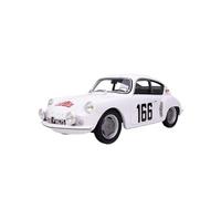 YLQERZ Scale Die-Cast Metal 1:18 For Alfa A106 Rallye Monte-Carlo 1960 Resin Car Model Decoration Hobby Collection Souvenir Displaywhite For Vehicles Fans